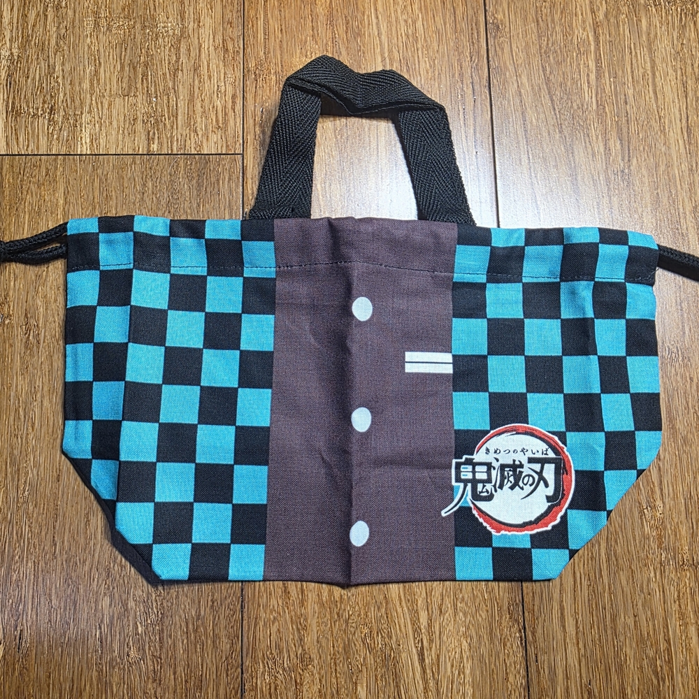 Demon Slayer Anime Blade Lunch Handy Bag for Children Kids School